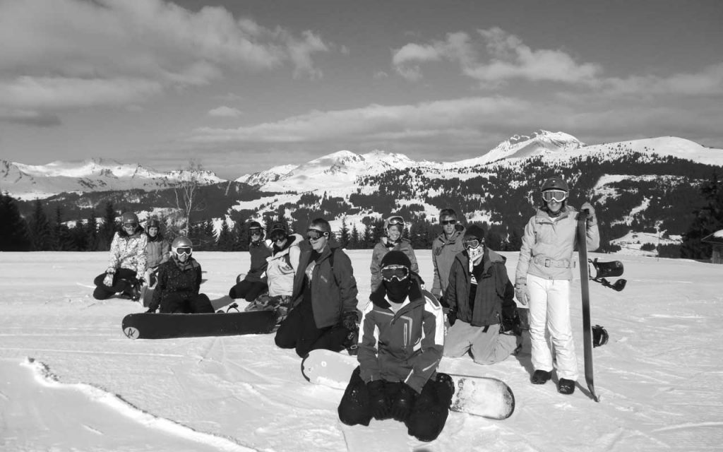 Snowboarding Les Gets