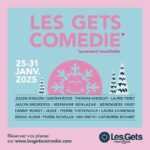 Les Gets Comedy Festival showcasing lively performances in a picturesque alpine setting.