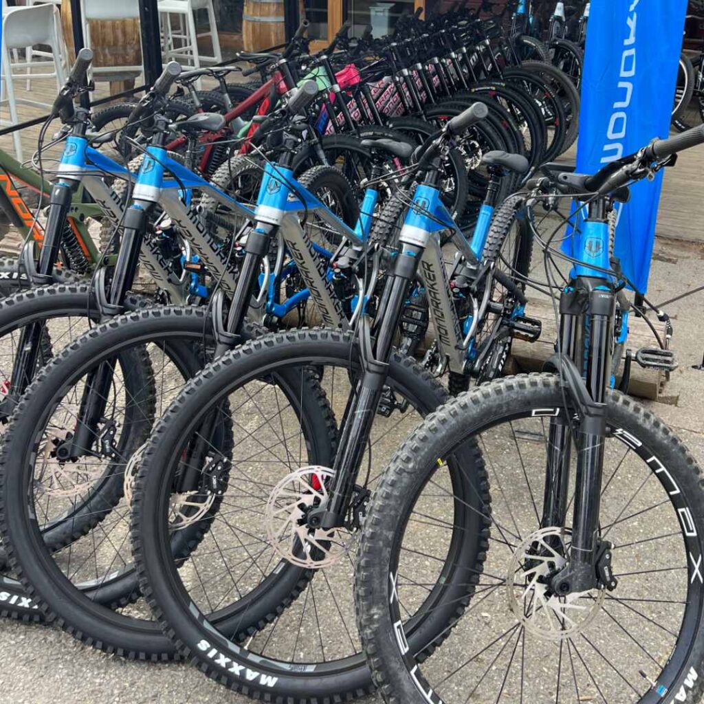 Enduro bike hire in Les Gets