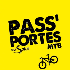 Riders enjoying breathtaking mountain trails at Pass'Portes du Soleil MTB Festival