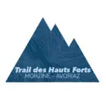 Runners competing in the Trail des Hauts Forts trail running event in Avoriaz, surrounded by lush alpine landscapes